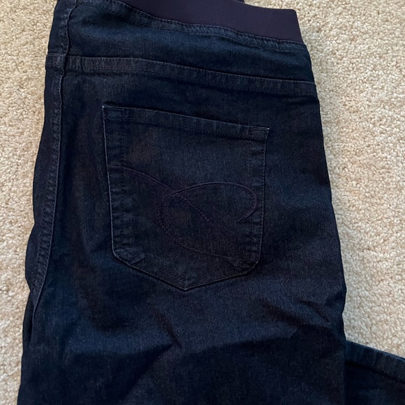 Chico's | Platinum Dark Blue Skinny Jeans - Picture 3 of 4
